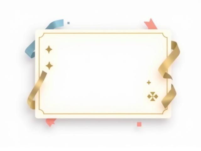 Imagem estilizada representando um certificado ou voucher de prêmio